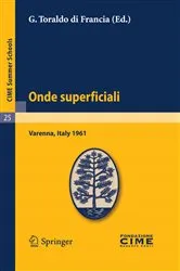 Book cover of Onde superficiali by G. Toraldo di Francia
