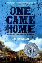 Book cover of One Came Home by Amy Timberlake