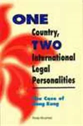 Book cover of One Country, Two International Legal Personalities by Roda Mushkat