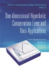 Book cover of One-dimensional Hyperbolic Conservation Laws And Their Applications by Jean-michel Coron