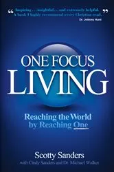 Book cover of One Focus Living by Scotty Sanders