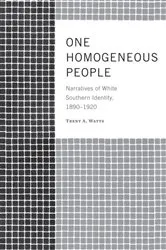 Book cover of One Homogeneous People by Trent A. Brown
