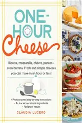 Book cover of One-Hour Cheese by Claudia Lucero