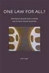 Book cover of One Law for All by Alan Pope