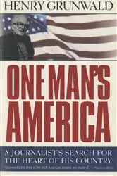 Book cover of One Man's America by George Will