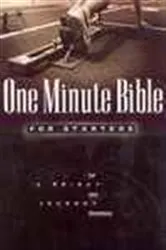 Book cover of One Minute Bible for Starters by Lawrence Kimbrough