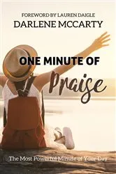 Book cover of One Minute of Praise by Darlene McCarty