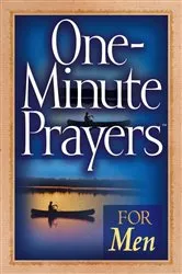 Book cover of One-Minute Prayers for Men by Harvest House Publishers