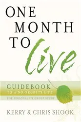 Book cover of One Month to Live Guidebook by Unknown