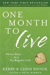 Book cover of One Month to Live by Kerry Shook