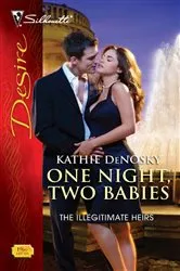 Book cover of One Night, Two Babies by Kathie DeNosky