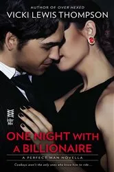 Book cover of One Night With a Billionaire (Novella) by Vicki Lewis Thompson