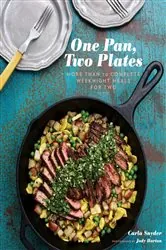 Book cover of One Pan, Two Plates by Carla Snyder
