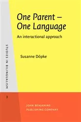 Book cover of One Parent – One Language by Susanne Döpke