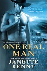 Book cover of One Real Man by Coleen Kwan