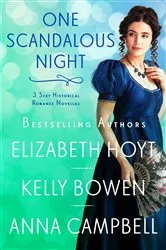 Book cover of One Scandalous Night by Elizabeth Hoyt