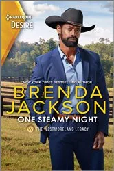 Book cover of One Steamy Night by Brenda Jackson