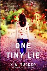 Book cover of One Tiny Lie by Unknown