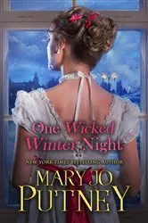Book cover of One Wicked Winter Night by Mary Jo Putney