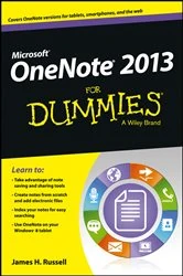 Book cover of OneNote 2013 For Dummies by James H. Russell