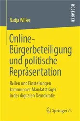 Book cover of Online-Bürgerbeteiligung und politische Repräsentation by Nadja Wilker