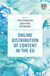 Book cover of Online Distribution of Content in the EU by Taina Pihlajarinne