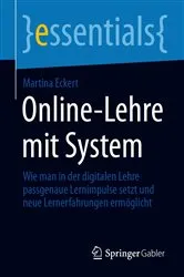 Book cover of Online-Lehre mit System by Martina Eckert