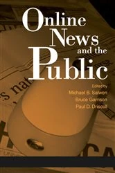 Book cover of Online News and the Public by Michael B. Salwen
