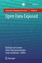 Book cover of Open Data Exposed by Bastiaan van Loenen