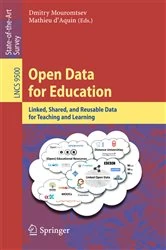 Book cover of Open Data for Education by Dmitry Mouromtsev