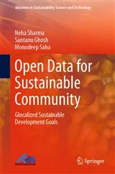 Book cover of Open Data for Sustainable Community by Neha Sharma