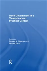 Book cover of Open Government in a Theoretical and Practical Context by Unknown
