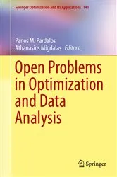 Book cover of Open Problems in Optimization and Data Analysis by Panos M. Pardalos