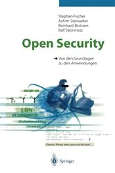 Book cover of Open Security by Stephan Fischer