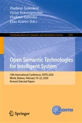 Book cover of Open Semantic Technologies for Intelligent System by Vladimir Golenkov