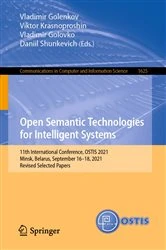 Book cover of Open Semantic Technologies for Intelligent Systems by Vladimir Golenkov