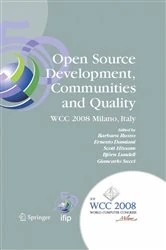 Book cover of Open Source Development, Communities and Quality by Barbara Russo