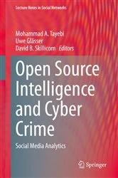 Book cover of Open Source Intelligence and Cyber Crime by Mohammad A. Tayebi