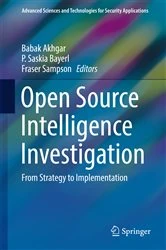 Book cover of Open Source Intelligence Investigation by Babak Akhgar