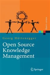 Book cover of Open Source Knowledge Management by Georg Hüttenegger