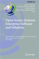 Book cover of Open Source Systems: Enterprise Software and Solutions by Ioannis Stamelos
