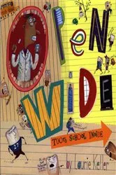 Book cover of Open Wide by Laurie Keller