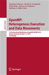 Book cover of OpenMP: Heterogenous Execution and Data Movements by Christian Terboven