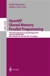 Book cover of OpenMP Shared Memory Parallel Programming by Rudolf Eigenmann