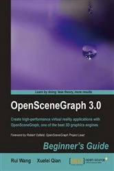 Book cover of OpenSceneGraph 3.0: Beginner's Guide by Rui Wang