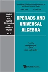 Book cover of Operads And Universal Algebra - Proceedings Of The International Conference by Chengming Bai