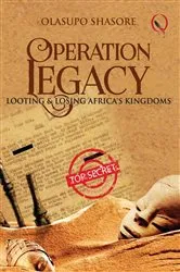 Book cover of Operation Legacy by Olasupo Shasore
