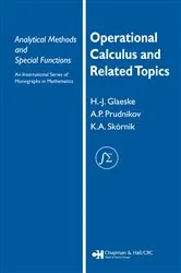 Book cover of Operational Calculus and Related Topics by Unknown