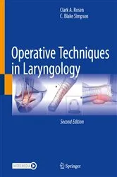 Book cover of Operative Techniques in Laryngology (2nd ed.) by Clark A. Rosen