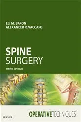 Book cover of Operative Techniques: Spine Surgery E-Book (3rd ed.) by Eli M. Baron MD
